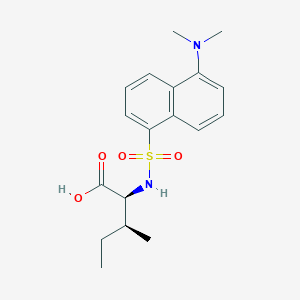molecular formula C18H24N2O4S B094587 Dansyl-l-isoleucine CAS No. 1100-21-6