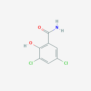 molecular formula C7H5Cl2NO2 B094599 3,5-二氯-2-羟基苯甲酰胺 CAS No. 17892-26-1