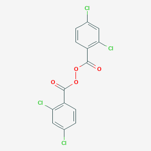 molecular formula C14H6Cl4O4 B094600 Bis(2,4-dichlorobenzoyl) peroxide CAS No. 133-14-2