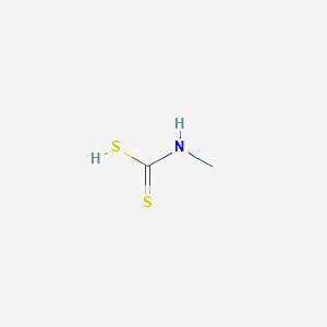 molecular formula C2H5NS2 B094612 Meta CAS No. 144-54-7