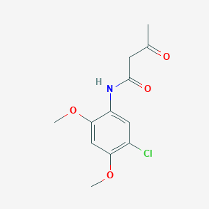 B094630 Butanamide, N-(5-chloro-2,4-dimethoxyphenyl)-3-oxo- CAS No. 16715-80-3