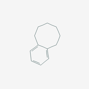molecular formula C12H16 B094639 5,6,7,8,9,10-六氢苯并环辛烯 CAS No. 1076-69-3