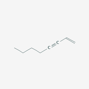 molecular formula C8H12 B094658 1-辛烯-3-炔 CAS No. 17679-92-4