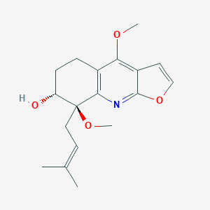 molecular formula C18H23NO4 B094666 哈普罗菲利定 CAS No. 18063-21-3