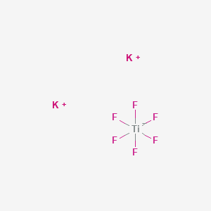 molecular formula F6K2Ti B094685 六氟钛酸二钾 CAS No. 16919-27-0