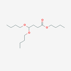molecular formula C16H32O4 B009472 Butyl 4,4-dibutoxybutanoate CAS No. 101443-57-6