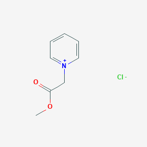 molecular formula C8H10ClNO2 B094726 1-(2-Methoxy-2-oxoethyl)pyridinium chloride CAS No. 18667-21-5