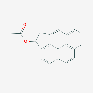 molecular formula C20H14O2 B009473 3-Acetoxy-3,4-dihydrocyclopenta(cd)pyrene CAS No. 105708-67-6