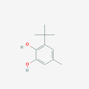 molecular formula C11H16O2 B094740 3-tert-Butyl-5-methylpyrocatechol CAS No. 1010-99-7