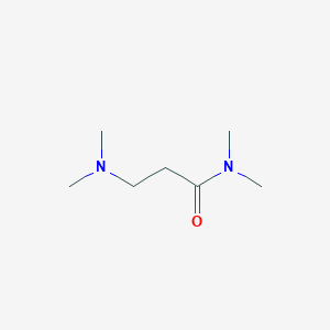 molecular formula C7H16N2O B094751 Propanamide, 3-(dimethylamino)-N,N-dimethyl- CAS No. 17268-47-2