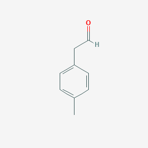 molecular formula C9H10O B094764 (4-Methylphenyl)acetaldehyde CAS No. 104-09-6