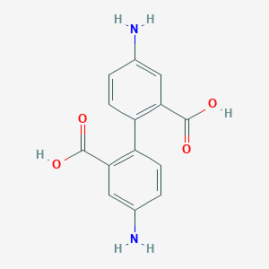 4,4'-Diamino-[1,1'-biphenyl]-2,2'-dicarboxylic acid