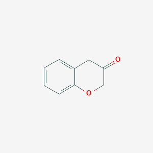 molecular formula C9H8O2 B094795 色满-3-酮 CAS No. 19090-04-1