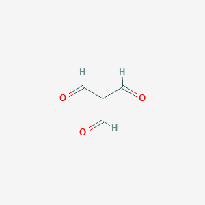 molecular formula C4H4O3 B094803 Methanetricarbaldehyde CAS No. 18655-47-5