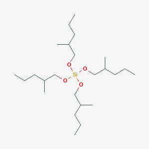 molecular formula C24H52O4Si B094808 Tetrakis(2-methylpentyl) silicate CAS No. 18765-32-7