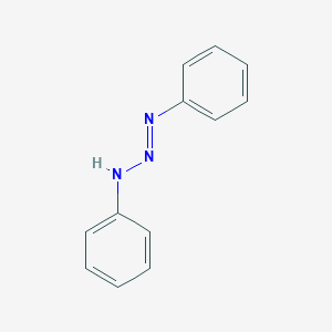 molecular formula C12H11N3 B094817 重氮氨基苯 CAS No. 136-35-6