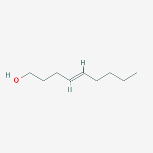 molecular formula C9H18O B094833 (E)-non-4-en-1-ol CAS No. 16695-34-4