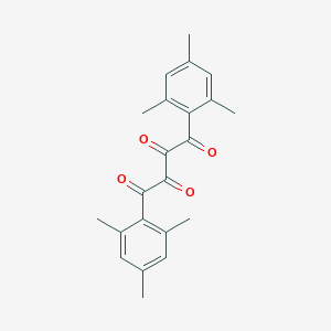 molecular formula C22H22O4 B009486 Butanetetrone, bis(2,4,6-trimethylphenyl)- CAS No. 19909-65-0