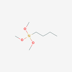 molecular formula C7H18O3Si B094862 甲基三甲氧基丁硅烷 CAS No. 1067-57-8