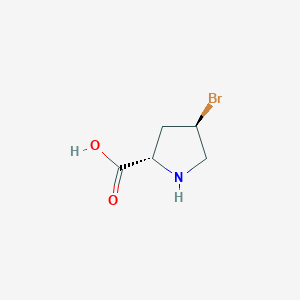 B094884 (2S,4R)-4-Bromopyrrolidine-2-carboxylic acid CAS No. 16257-71-9