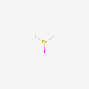 molecular formula I3Re-3 B094935 碘化铼(III) CAS No. 15622-42-1