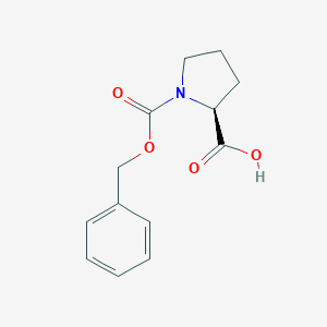 molecular formula C13H15NO4 B094951 N-苄氧羰基-L-脯氨酸 CAS No. 114-11-4
