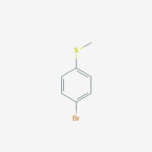 molecular formula C7H7BrS B094970 4-溴苯硫醚 CAS No. 104-95-0