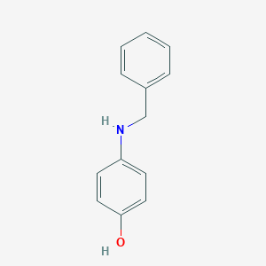 molecular formula C13H13NO B094979 4-(苄基氨基)苯酚 CAS No. 103-14-0