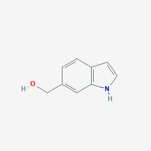 molecular formula C9H9NO B094985 （1H-吲哚-6-基）甲醇 CAS No. 1075-26-9
