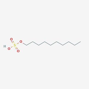 molecular formula C10H22O4S B094998 癸基氢硫酸盐 CAS No. 142-98-3