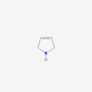 molecular formula C4H7N B095000 3-Pyrroline CAS No. 109-96-6