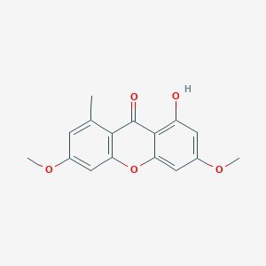 molecular formula C16H14O5 B095002 Lichexanthone CAS No. 15222-53-4