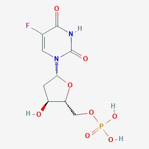 molecular formula C9H12FN2O8P B095003 5-氟-2'-脱氧尿苷-5'-单磷酸 CAS No. 134-46-3