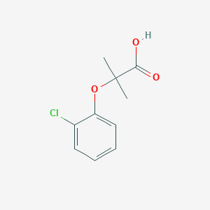 molecular formula C10H11ClO3 B095038 2-(2-氯苯氧基)-2-甲基丙酸 CAS No. 17413-79-5