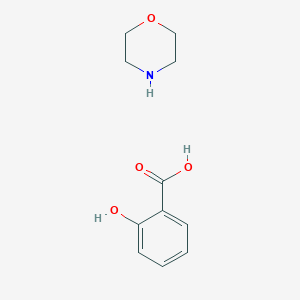 molecular formula C11H15NO4 B095045 Morpholine salicylate CAS No. 147-90-0