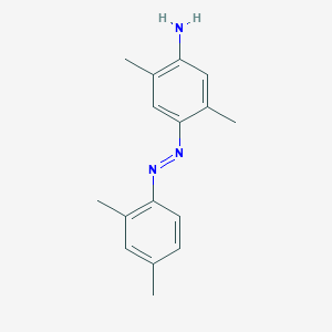 B095046 Benzenamine, 4-[(2,4-dimethylphenyl)azo]-2,5-dimethyl- CAS No. 136-21-0