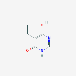 molecular formula C6H8N2O2 B009505 5-Ethylpyrimidine-4,6-diol CAS No. 111129-64-7