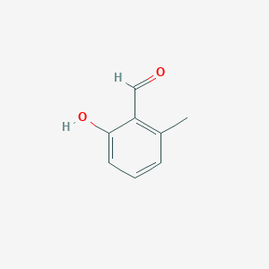 molecular formula C8H8O2 B095053 2-羟基-6-甲基苯甲醛 CAS No. 18362-36-2