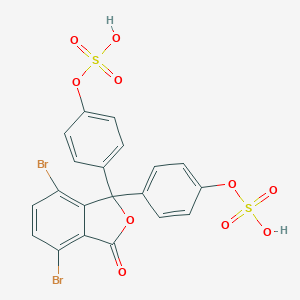 molecular formula C20H12Br2O10S2 B095079 二溴磺酞 CAS No. 17199-35-8