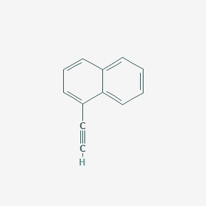 molecular formula C12H8 B095080 1-Ethynylnaphthalene CAS No. 15727-65-8
