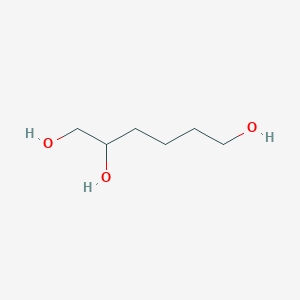 molecular formula C6H14O3 B095081 1,2,6-己三醇 CAS No. 106-69-4