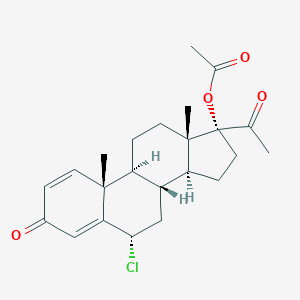 molecular formula C23H29ClO4 B095087 醋酸氯地孕酮 CAS No. 151-69-9