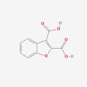 molecular formula C10H6O5 B095111 1-苯并呋喃-2,3-二甲酸 CAS No. 131-76-0