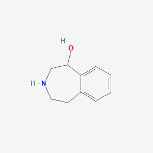B095112 2,3,4,5-tetrahydro-1H-3-benzazepin-1-ol CAS No. 19301-11-2