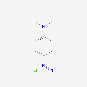 molecular formula C8H10ClN3 B095114 4-(N,N-二甲基氨基)苯重氮氯化物 CAS No. 100-04-9