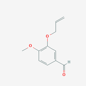 molecular formula C11H12O3 B095133 3-Allyloxy-4-methoxybenzaldehyde CAS No. 18075-40-6