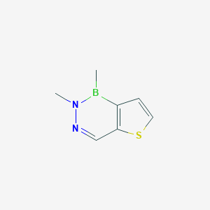 B095143 1,2-Dimethyl-1,2-dihydrothieno[3,2-d][1,2,3]diazaborine CAS No. 17303-92-3