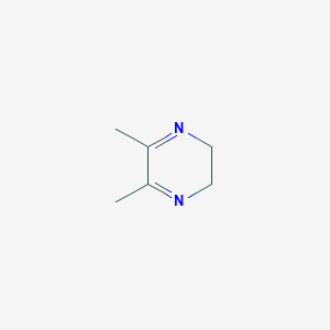 molecular formula C6H10N2 B095150 2,3-二氢-5,6-二甲基吡嗪 CAS No. 15986-92-2