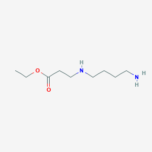 B095194 Ethyl 3-(4-aminobutylamino)propanoate CAS No. 16545-40-7