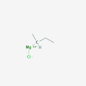 molecular formula C4H9ClMg B095220 仲丁基氯化镁 CAS No. 15366-08-2